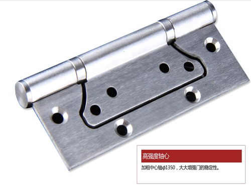 卡迪龍五金合頁 不銹鋼子母軸承緩沖靜音隱形合頁 5寸正品 卡